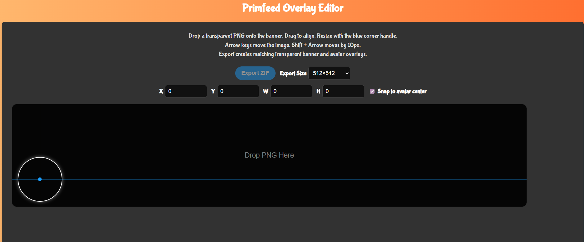 Primfeed Template Generator